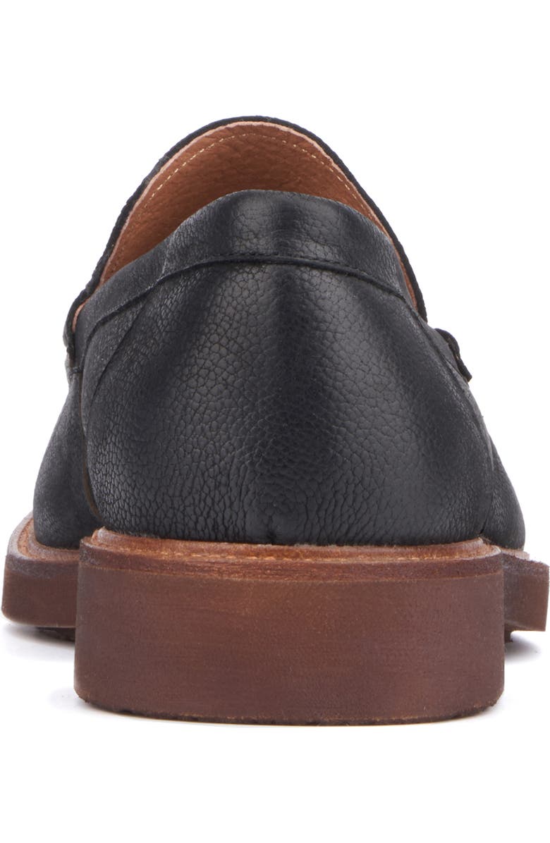 VINTAGE FOUNDRY Xander Moc Toe Loafer, Alternate, color, Black