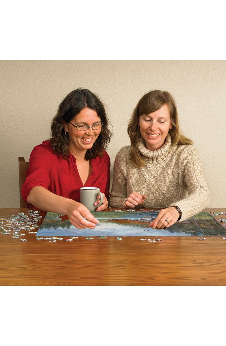 Cobble Hill Moose Lake 1000 Piece Puzzle, Alternate, color, Multicolored