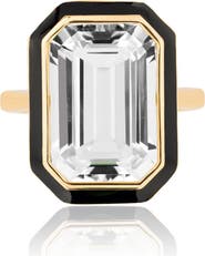 GOSHWARA Queen Emerald Cut Ring