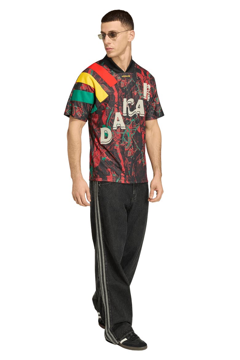 FIFA World Cup 2026™ Senegal Graphic Jersey, Alternate, color, BLACK/ SEMI SCREAMING GREEN