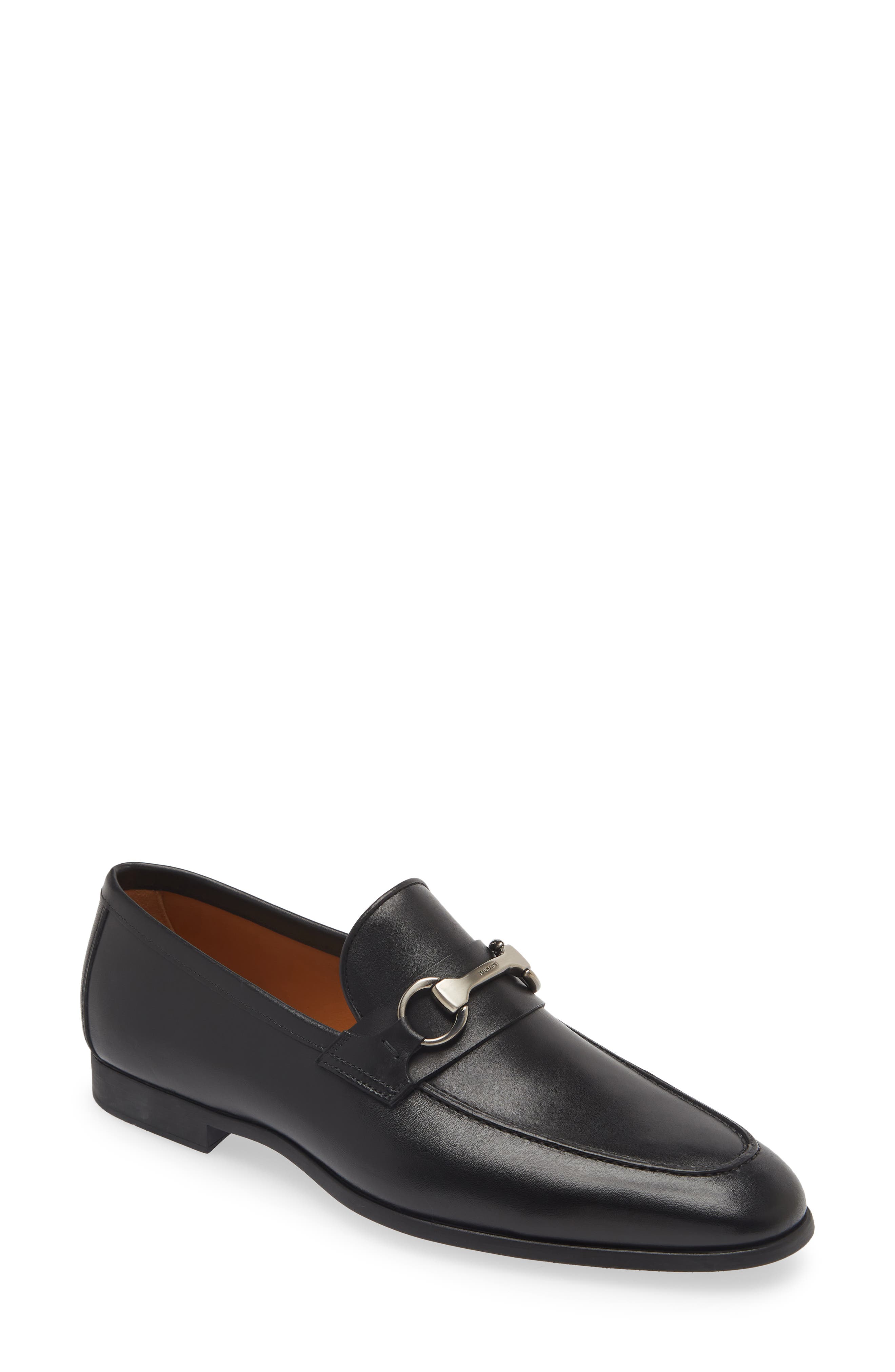 Magnanni Boden Water Resistant Apron Toe Bit Loafer, Main, color, 