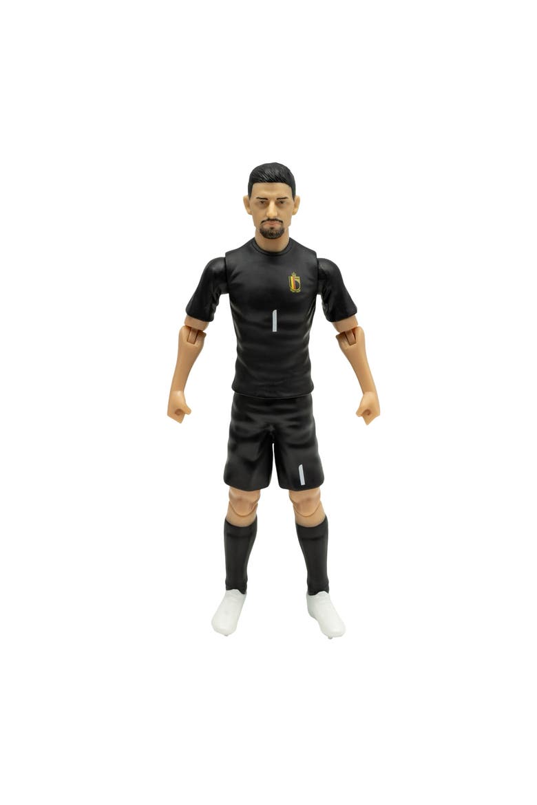 Sockers Belgium National Thibaut Courtois 8" Soccer Action Figure, Main, color, Black