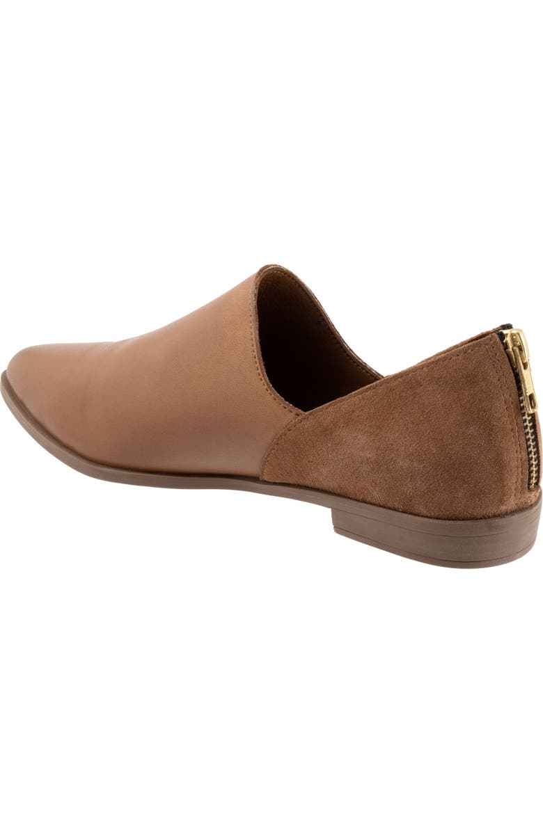 Bueno Beau Pointed Toe Loafer, Alternate, color, Walnut