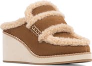 Donald Pliner Jackpot Leather Wedge Mule