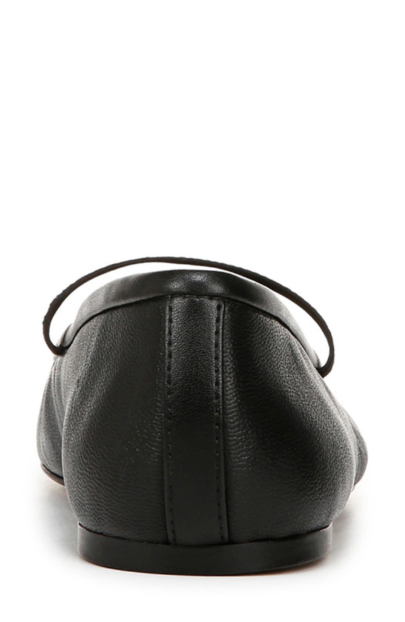 Franco Sarto Eileen Square Ballet Flat, Alternate, color, Black