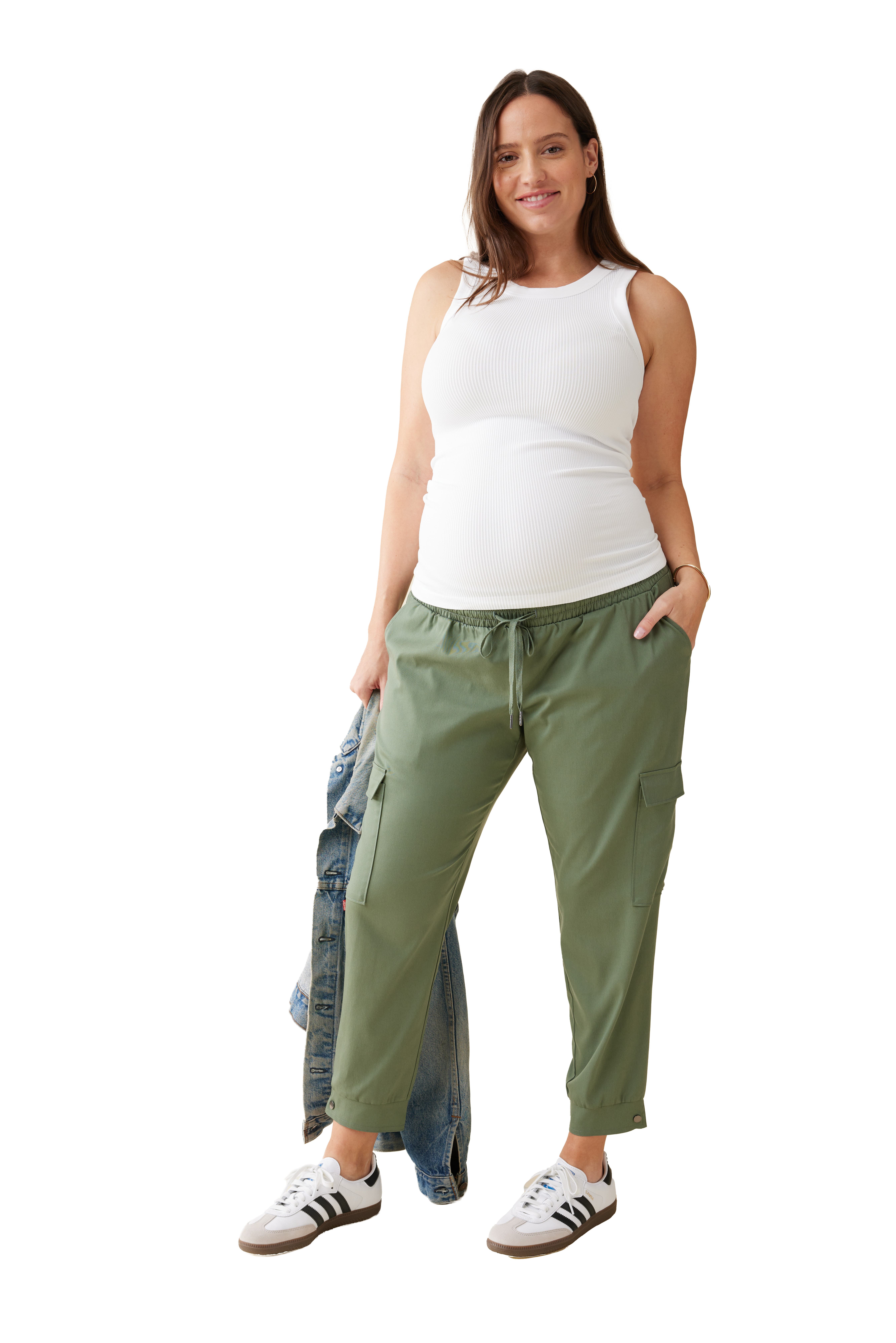 The Cargo Maternity Jogger Pant