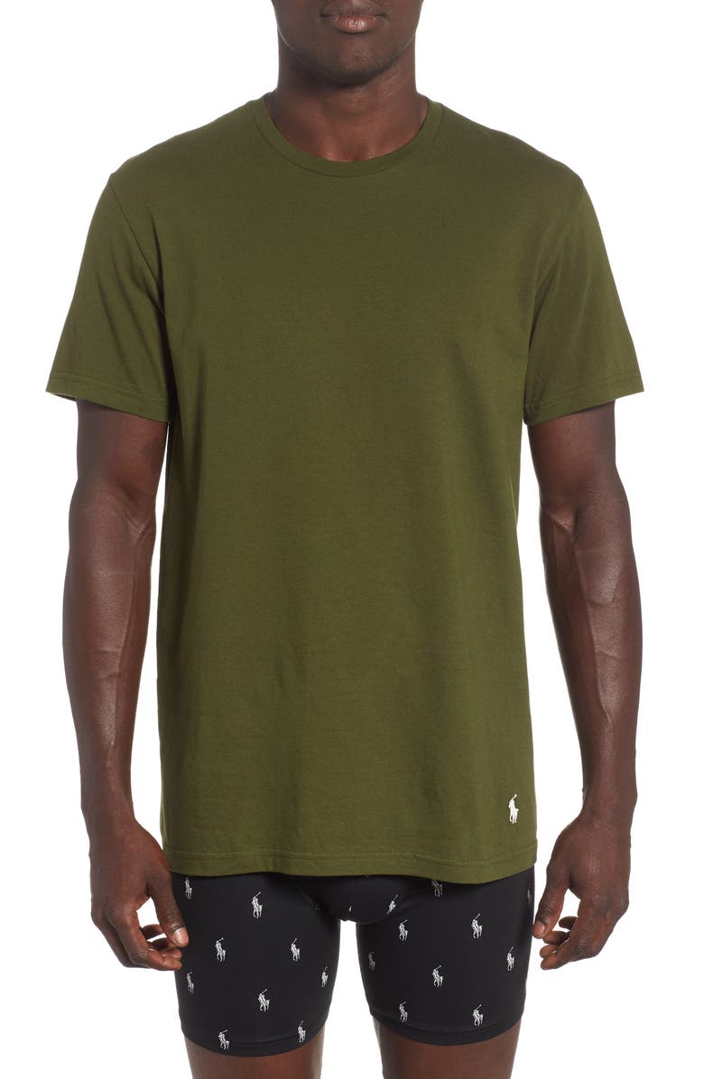 Polo Ralph Lauren 3-Pack Classic Fit T-Shirts, Alternate, color,