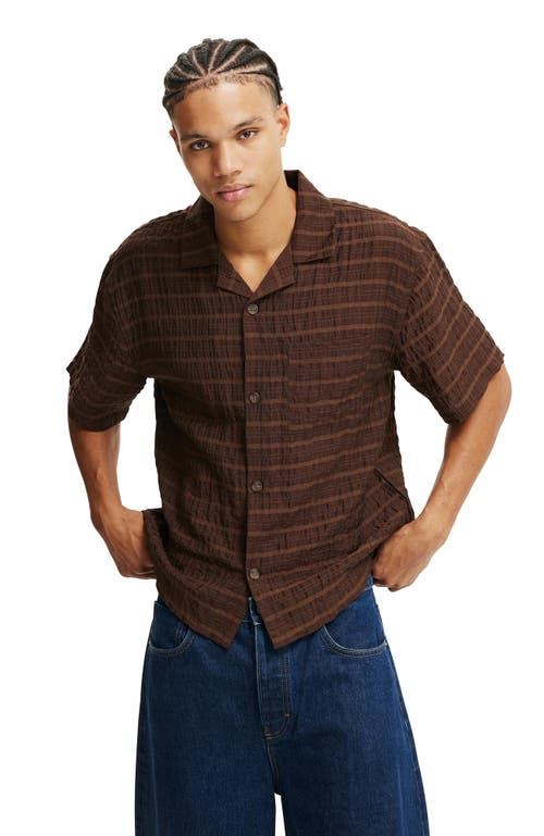 COTTON ON BOX FIT SHORT SLEEVE SHIRT 