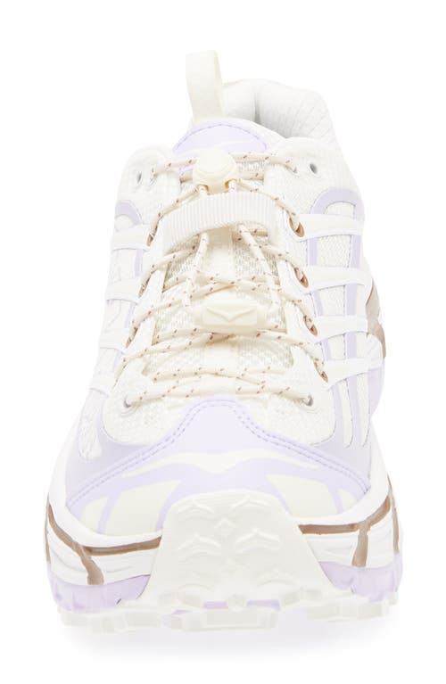 Hoka Mafate Three2 Wordmark Sneaker In White