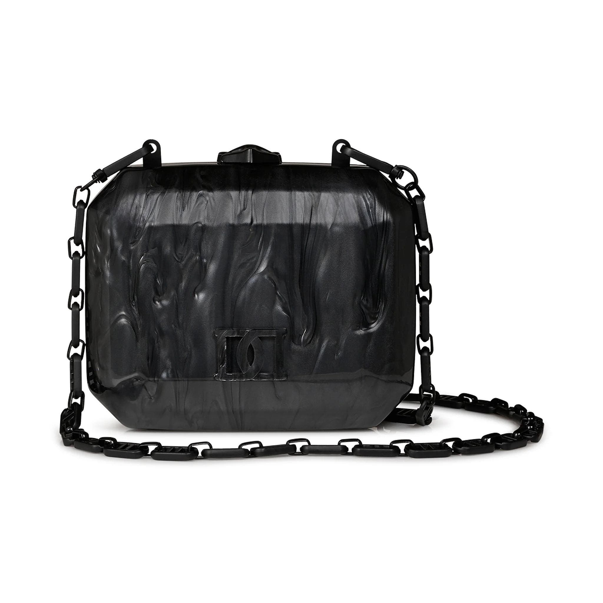 DESERI Diva Crossbody Clutch, Main, color, Black