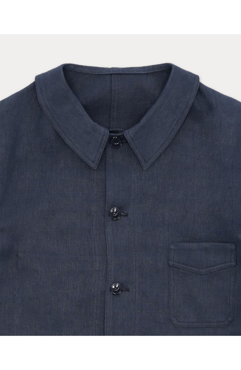 Fortela Boulevard Linen Jacket, Alternate, color, Blue