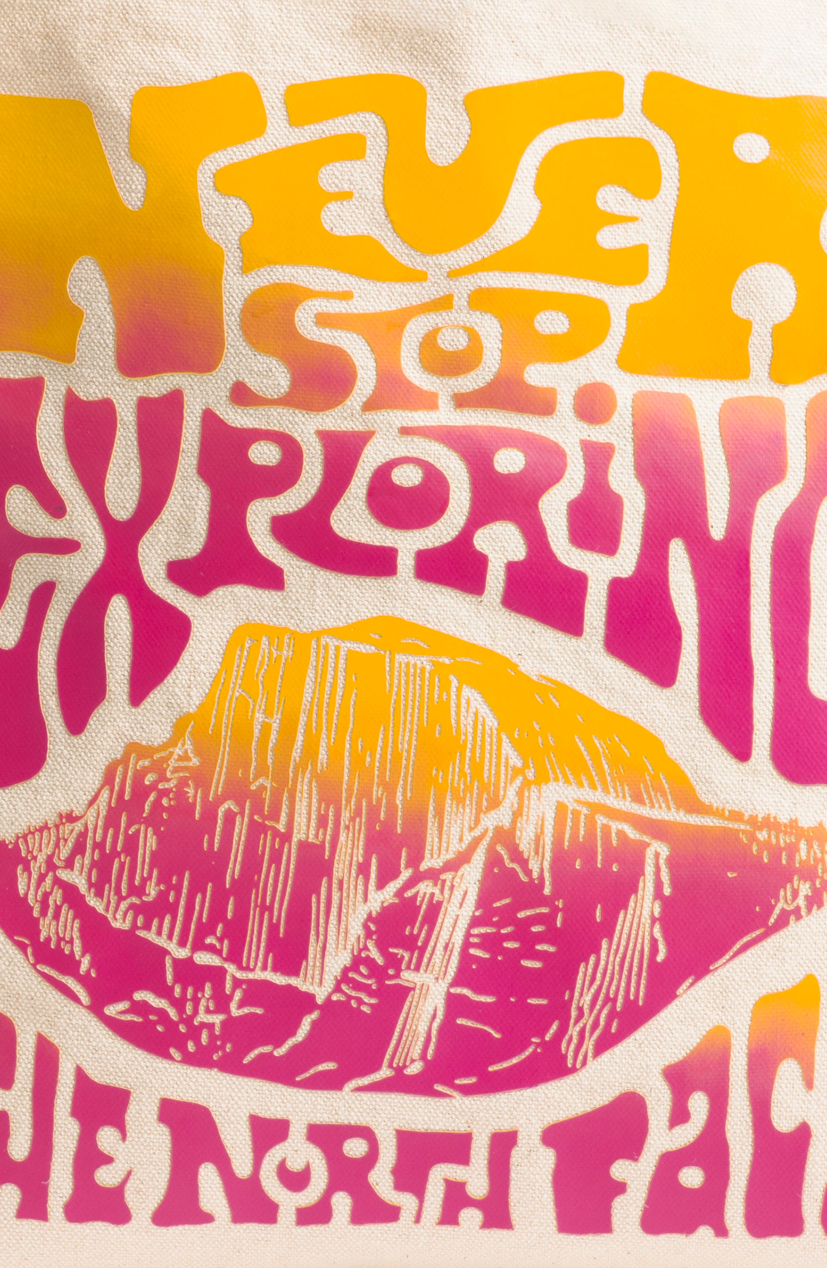 The North Face Cotton Canvas Tote, Alternate, color, 