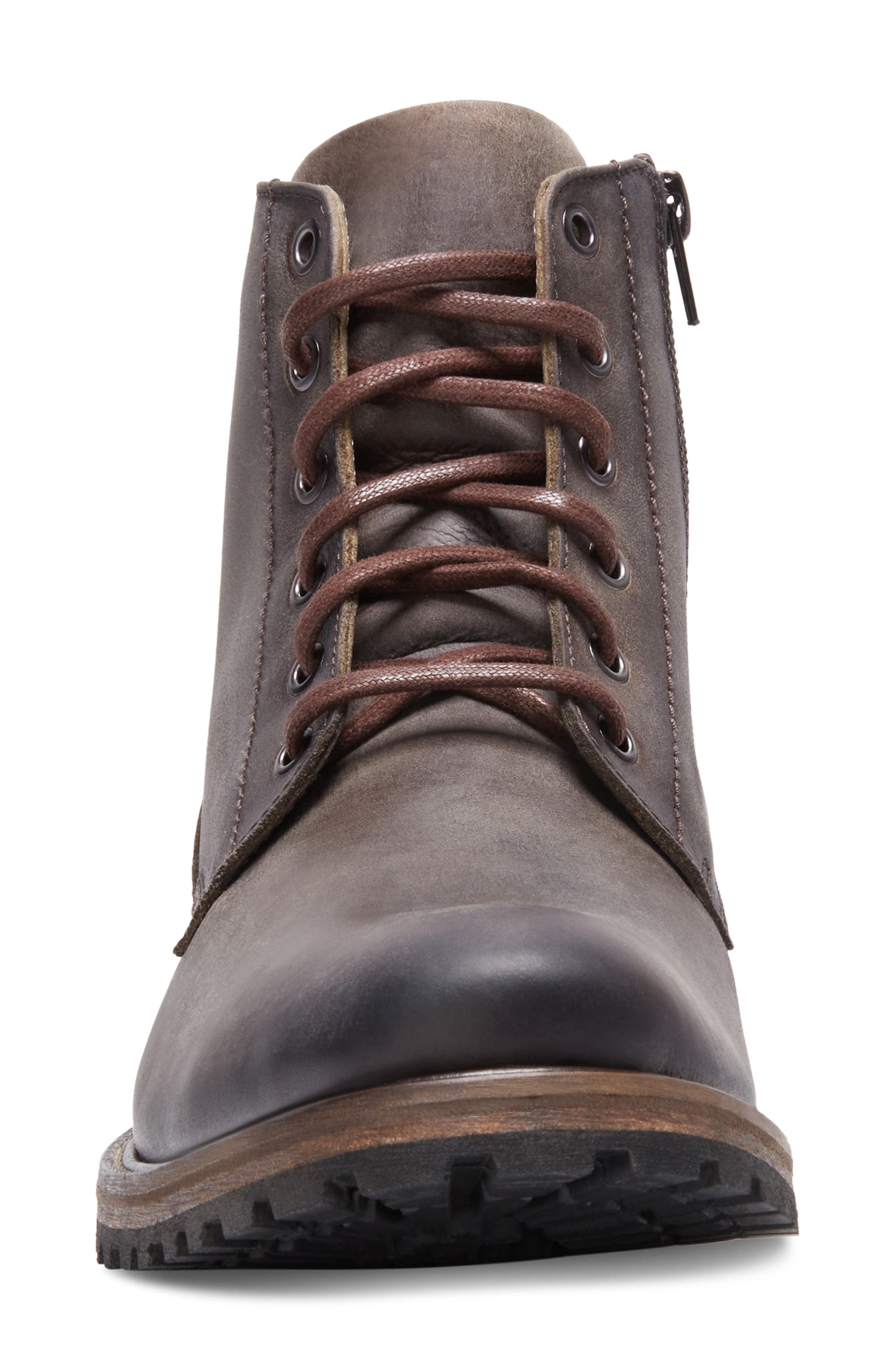 Eastland Hoyt Zip Plain Toe Boot, Alternate, color, Brown