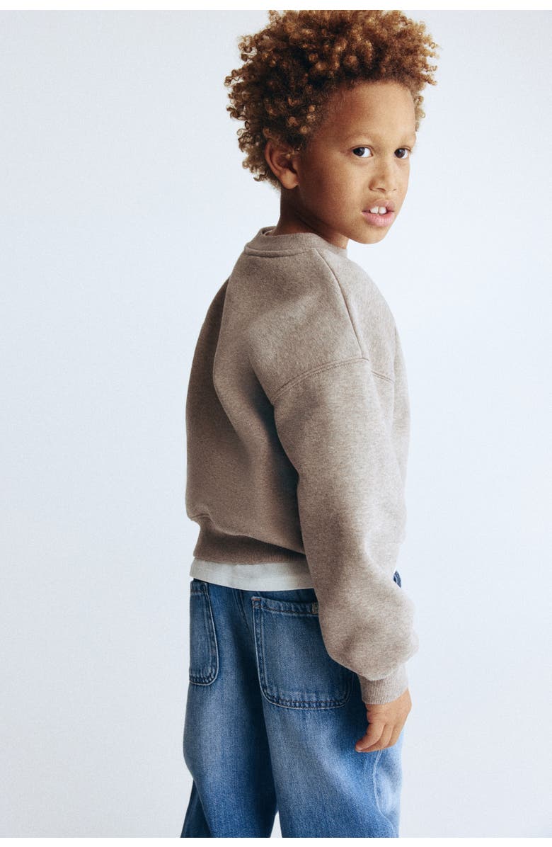 H&M Cotton Denim Joggers, Alternate, color, Denim Blue