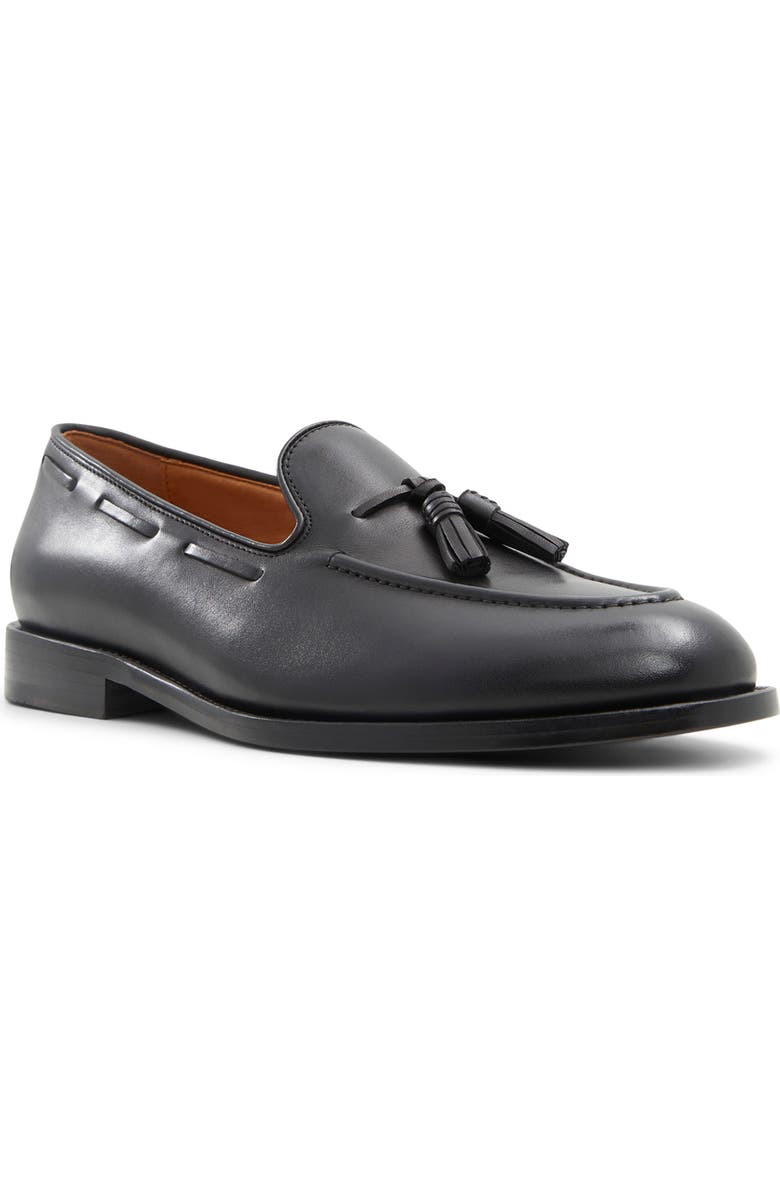 Brooks Brothers Charlton Tassel Loafer, Main, color, Black