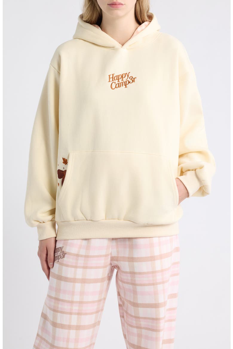 Latte Season Graphic Hoodie, Main, color, OFF WHITE