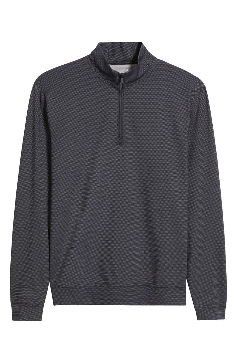 johnnie-O Jamie Quarter Zip, Alternate, color, Black Seal