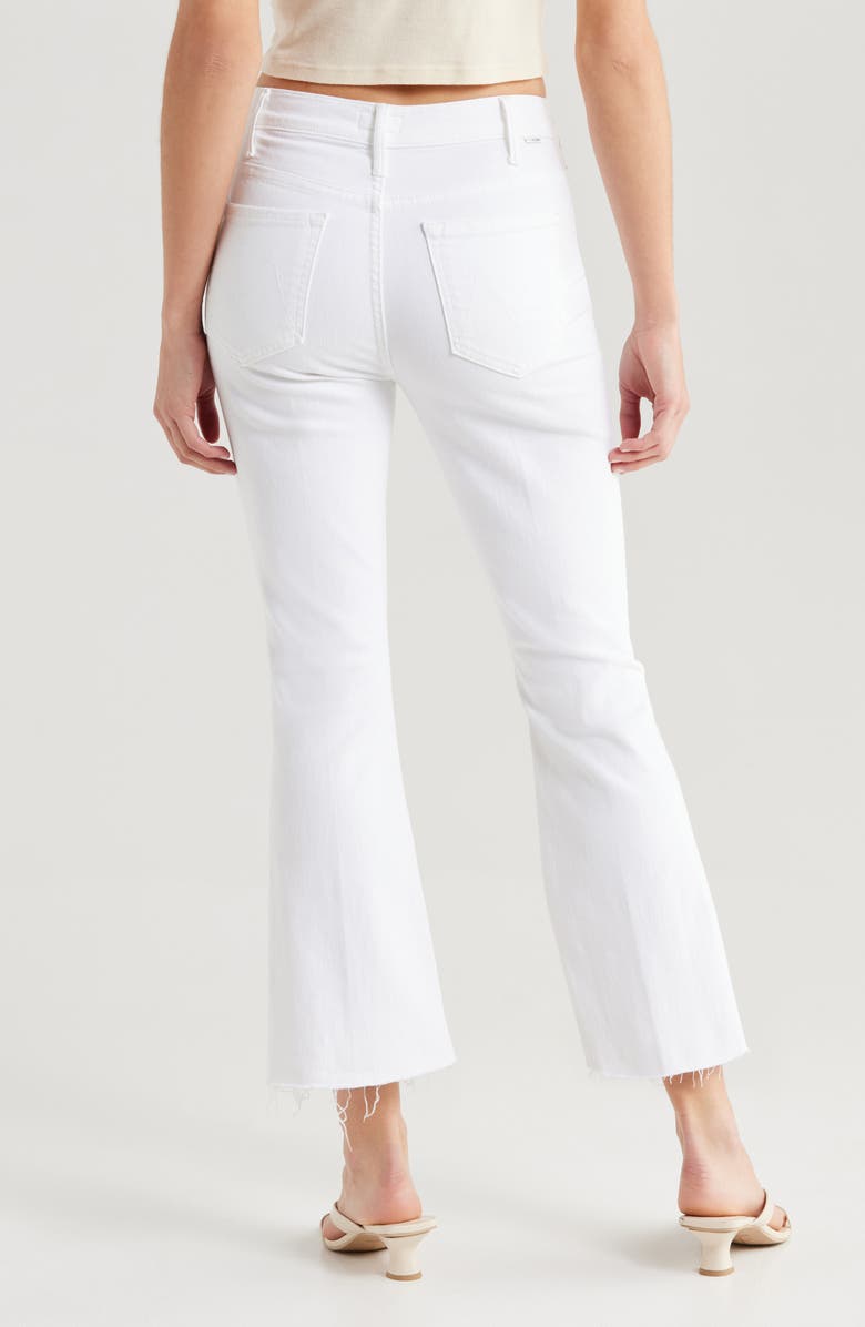 MOTHER Lil Hustler Frayed Ankle Bootcut Jeans, Alternate, color, Fairest Of Them All