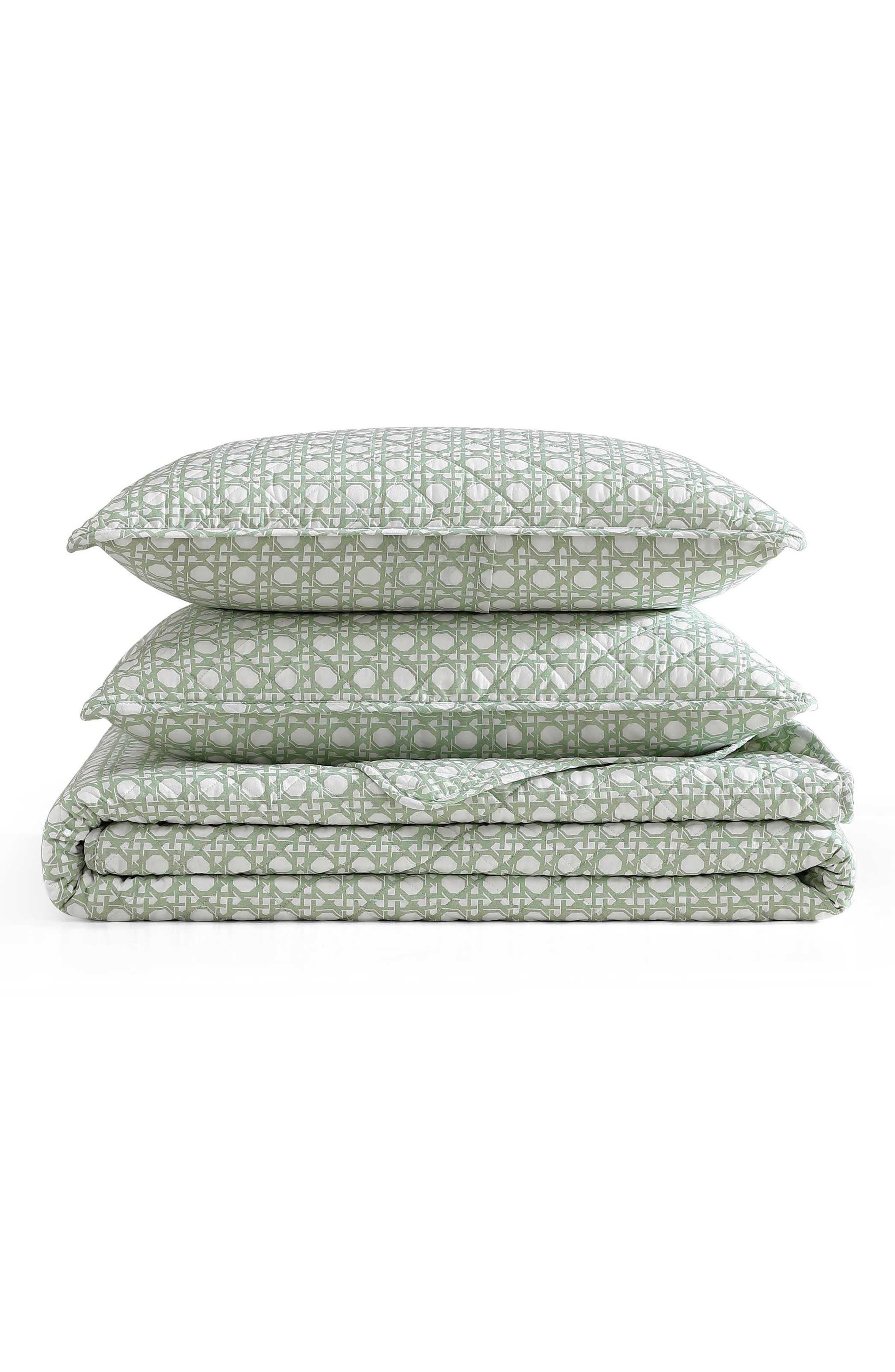 Tommy Bahama Diamond Isle Cotton Quilt & Sham Set