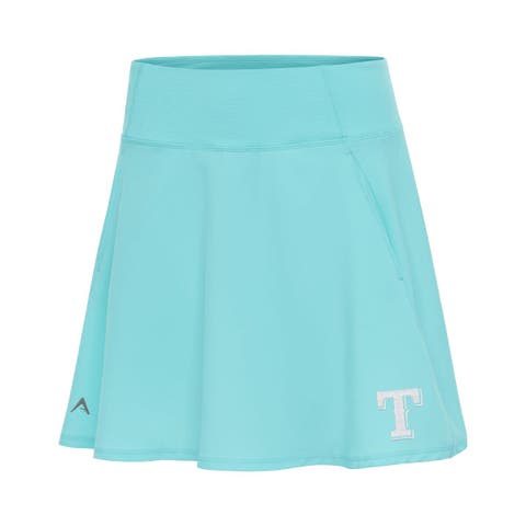 Women's Antigua  Powder Blue Texas Rangers Chip Skort