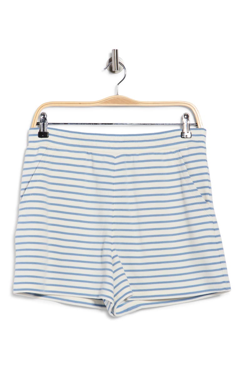 Brighton Stripe Shorts, Alternate, color, DOVE LAKE MIST