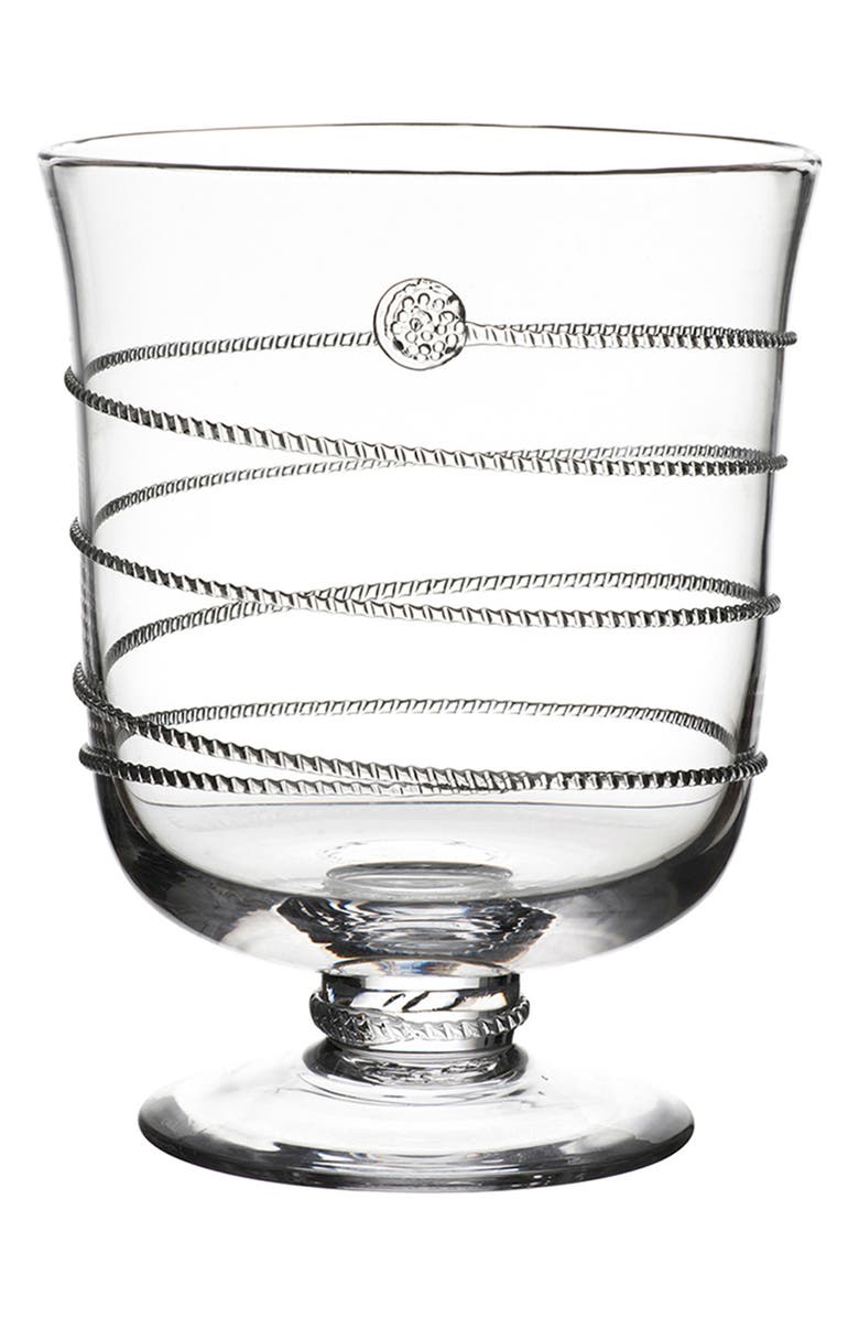Juliska Amalia Hurricane Vase, Main, color, Clear