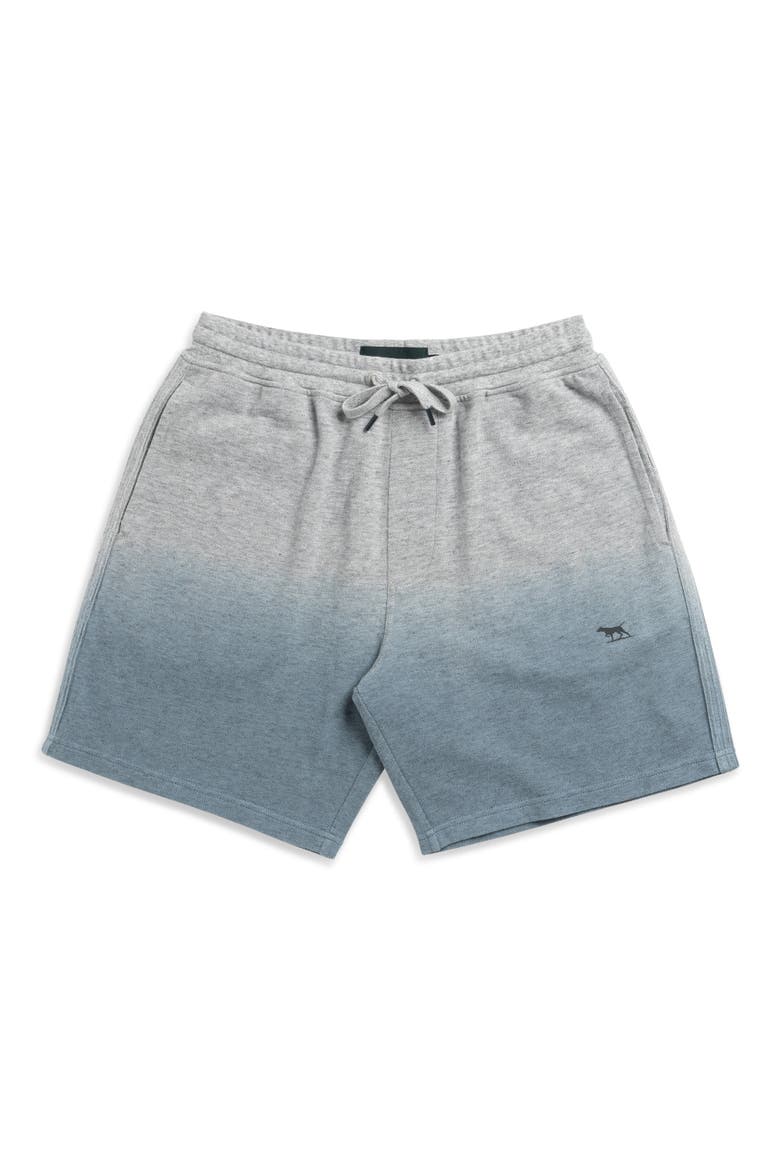 Alto Dip Dye Piqué Cotton Shorts, Alternate, color, VAPOUR