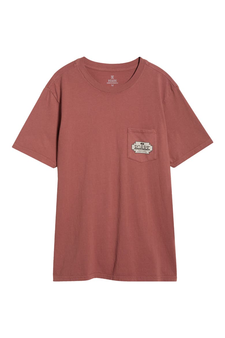 Gaucho Cotton Graphic Pocket T-Shirt, Alternate, color, RED CLAY