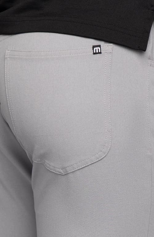 Travismathew Open To Close Performance Pants In Heather Sleet
