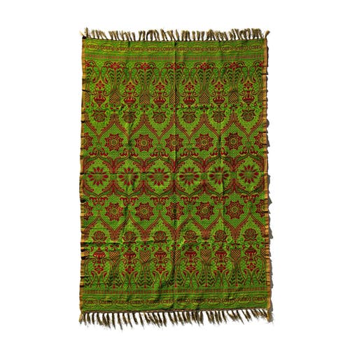 Puebco Reversible Jacquard Rug In Green