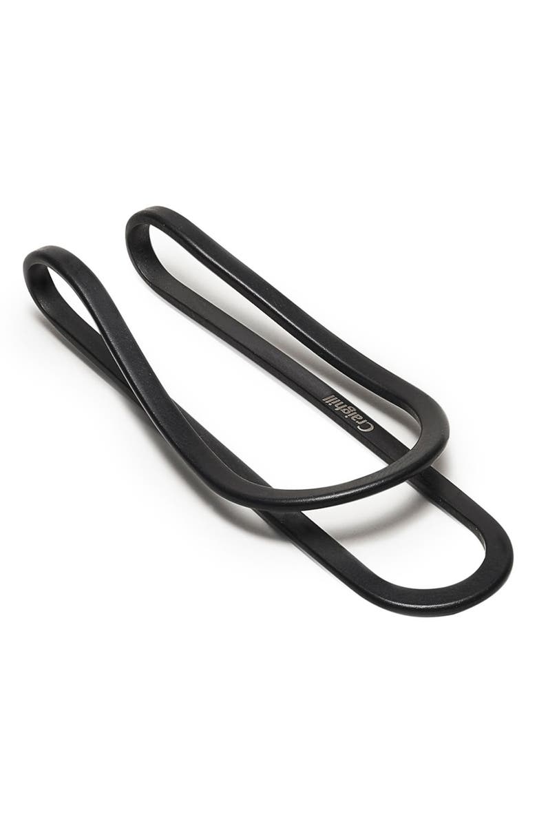 CRAIGHILL Station Titanium Money Clip, Main, color, Vapor Black