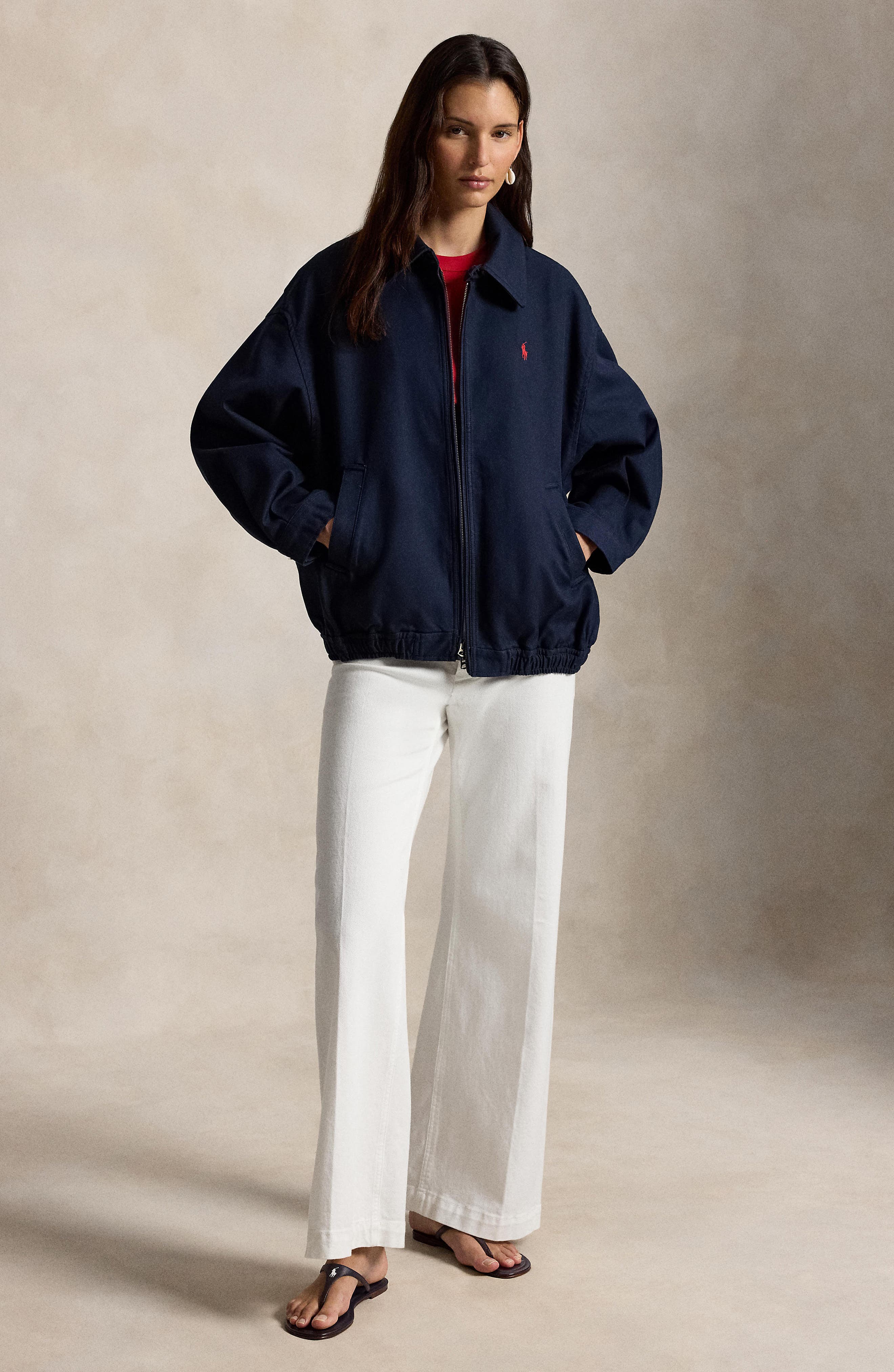Женские куртки Polo Ralph Lauren Oversize Bomber Jacket — фото 6
