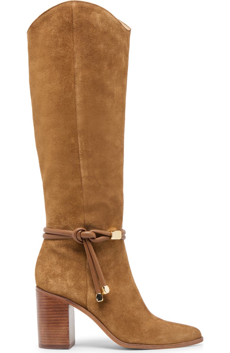 Dolce Vita Tarren Knee High Boot, Alternate, color, Brown Suede