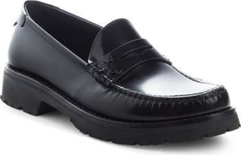 Saint Laurent Le Loafer Monogram Penny Loafer (Women Saint Laurent Le Loafer Monogram Penny Loafer (Women