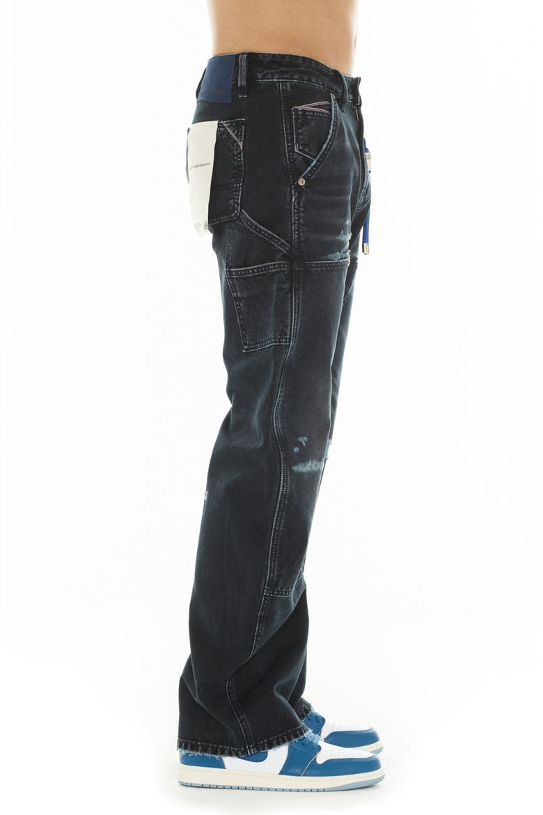 Grunge Carpenter Jeans, Alternate, color, VINTAGE NAVY