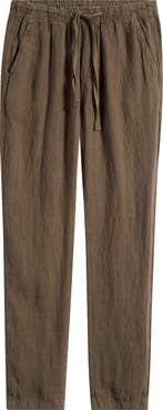 Faherty Linen Drawstring Pants