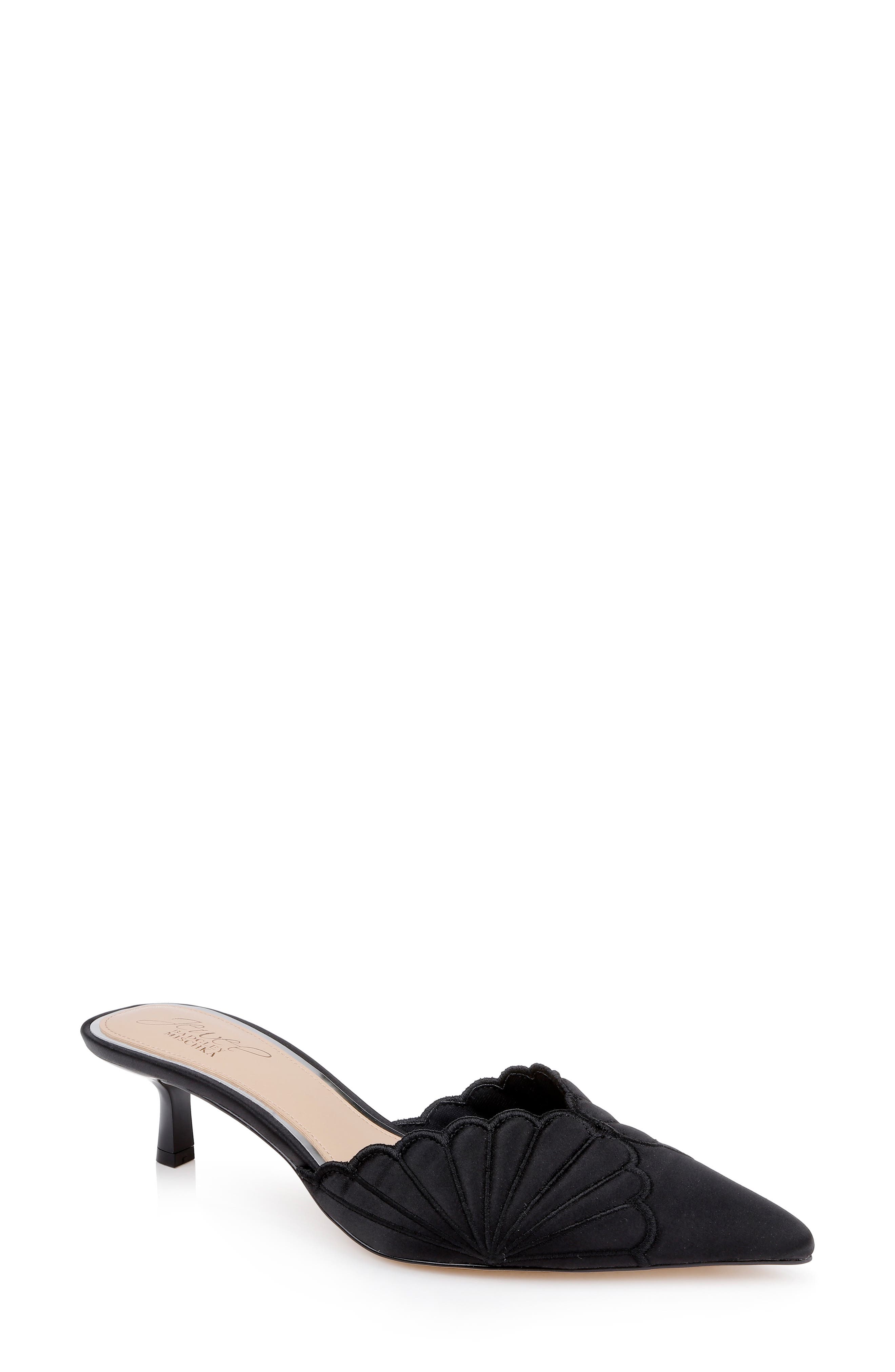 Jewel Badgley Mischka Palmer Mule, Main, color, 