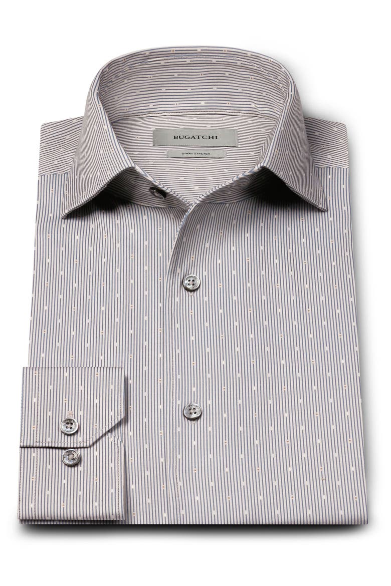 Devon OoohCotton® Stripe Button-Up Shirt, Alternate, color, SAND