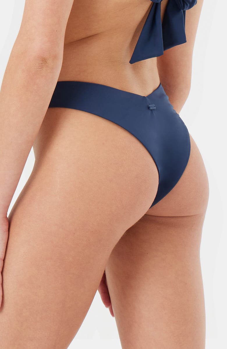 Roxy Beach Classics V-Cut Bikini Bottoms, Alternate, color, Mood Indigo