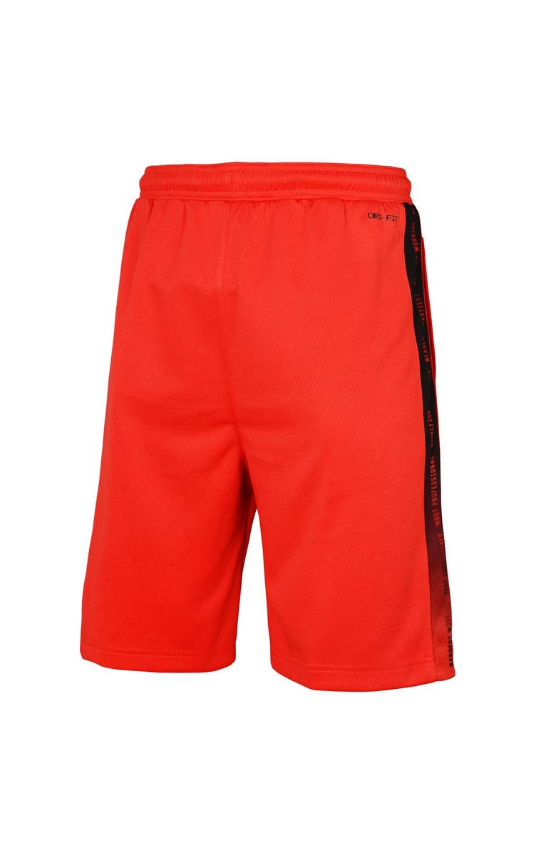 Nike Youth Nike  Red Miami Heat 2024/25 City Edition Swingman Performance Shorts, Alternate, color, 