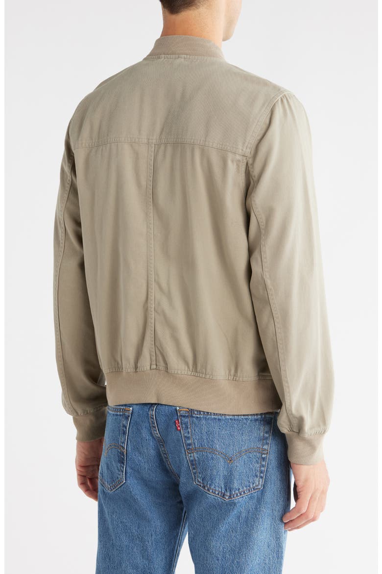 Cotton Twill Utility Bomber Jacket, Alternate, color, LAUREL OAK