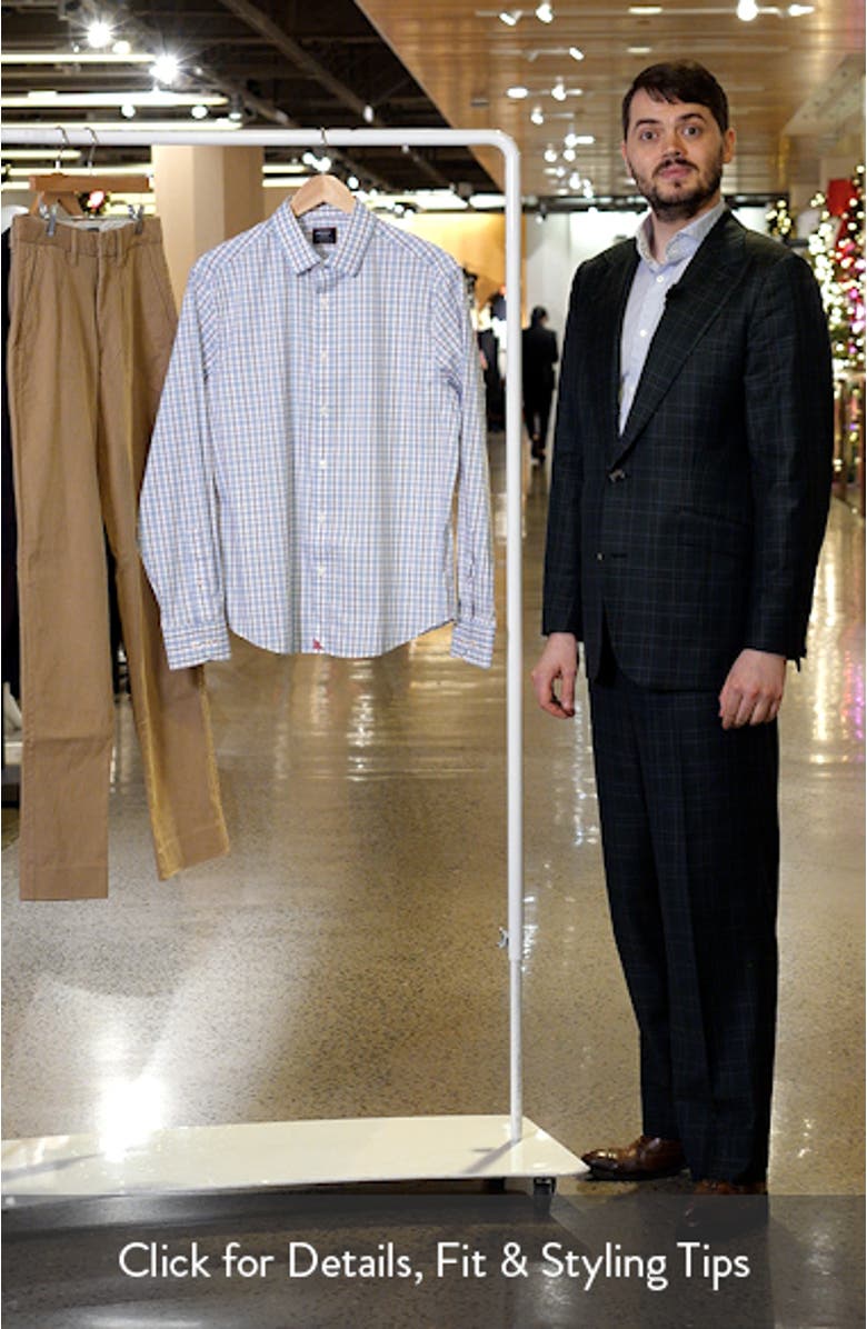 Kellerfield Plaid CottonTek<sup
™</sup
 Performance Button-Up Shirt, sales video thumbnail