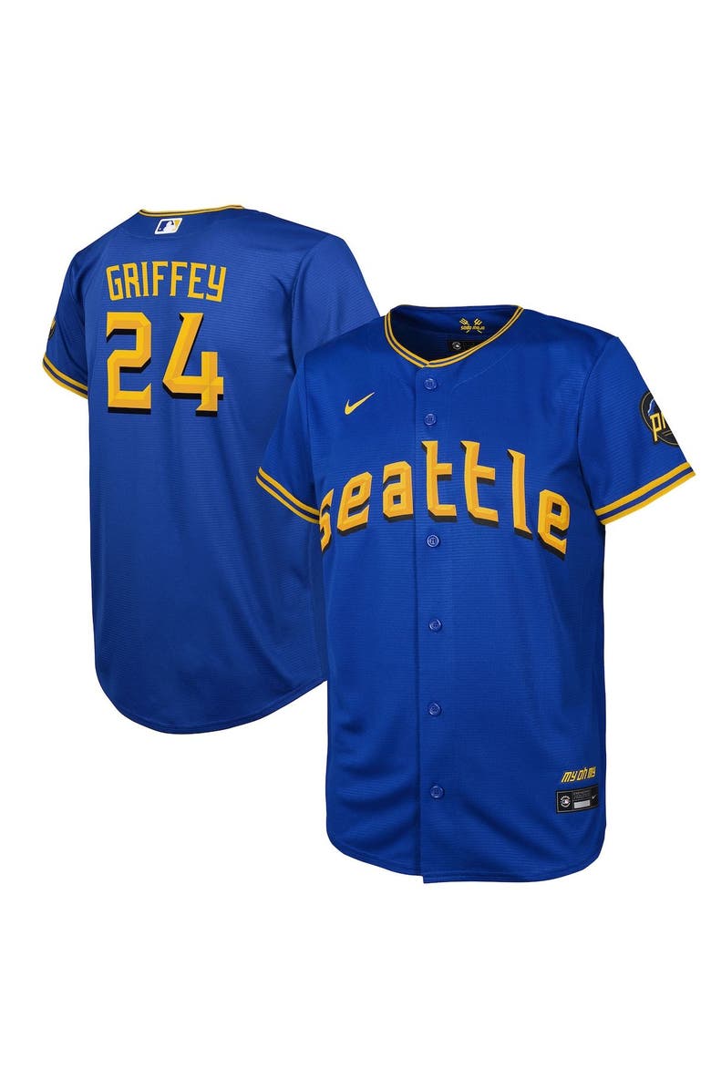 Nike Toddler Nike Ken Griffey Jr. Royal Seattle Mariners 2023 City Connect Replica Player Jersey, Main, color, 