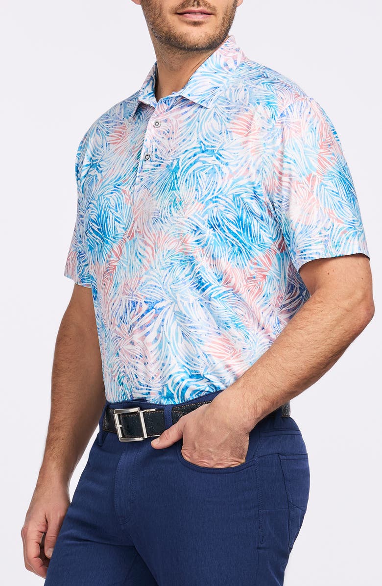 Robert Graham Hartland Knit Polo, Alternate, color, Multi
