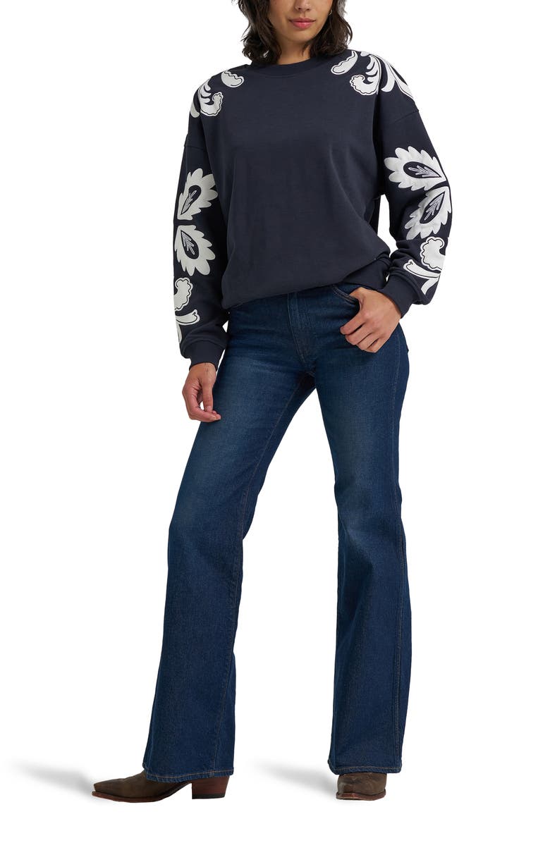 Wrangler '70s Flare Jeans, Alternate, color, Whirlpool