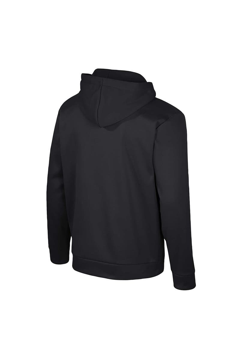 COLOSSEUM Men's Colosseum Black Ohio State Buckeyes Quarter-Zip Hoodie, Alternate, color, Black