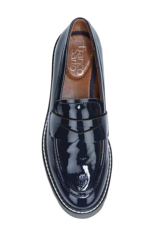 Franco Sarto Balin Platform Loafer In Midnight