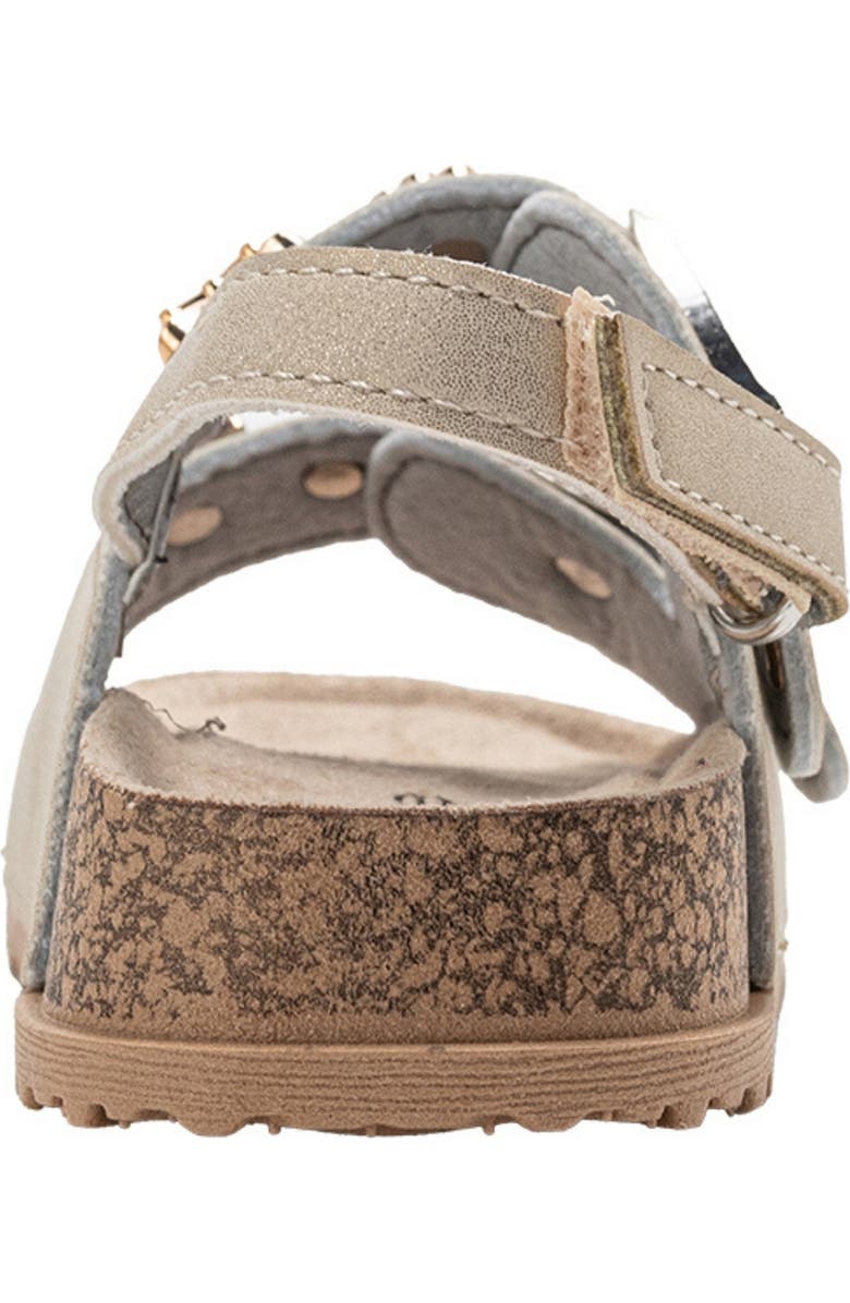 bebe Poppy Footbed Sandal, Alternate, color, Tan
