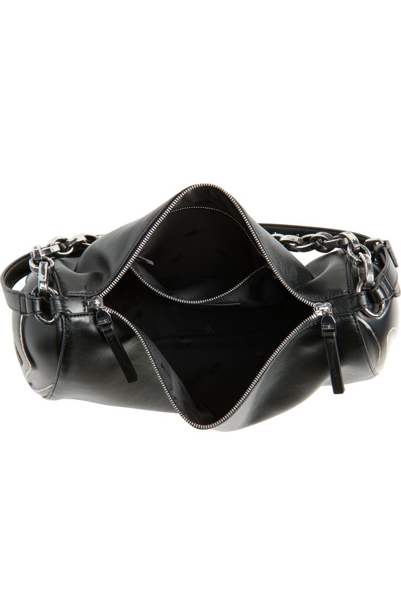 DIESEL<sup>®</sup> Load-D Faux Leather Shoulder Bag, Alternate, color, Black