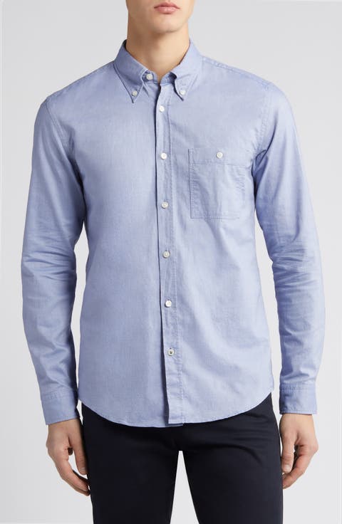 Roan Solid Button-Down Shirt